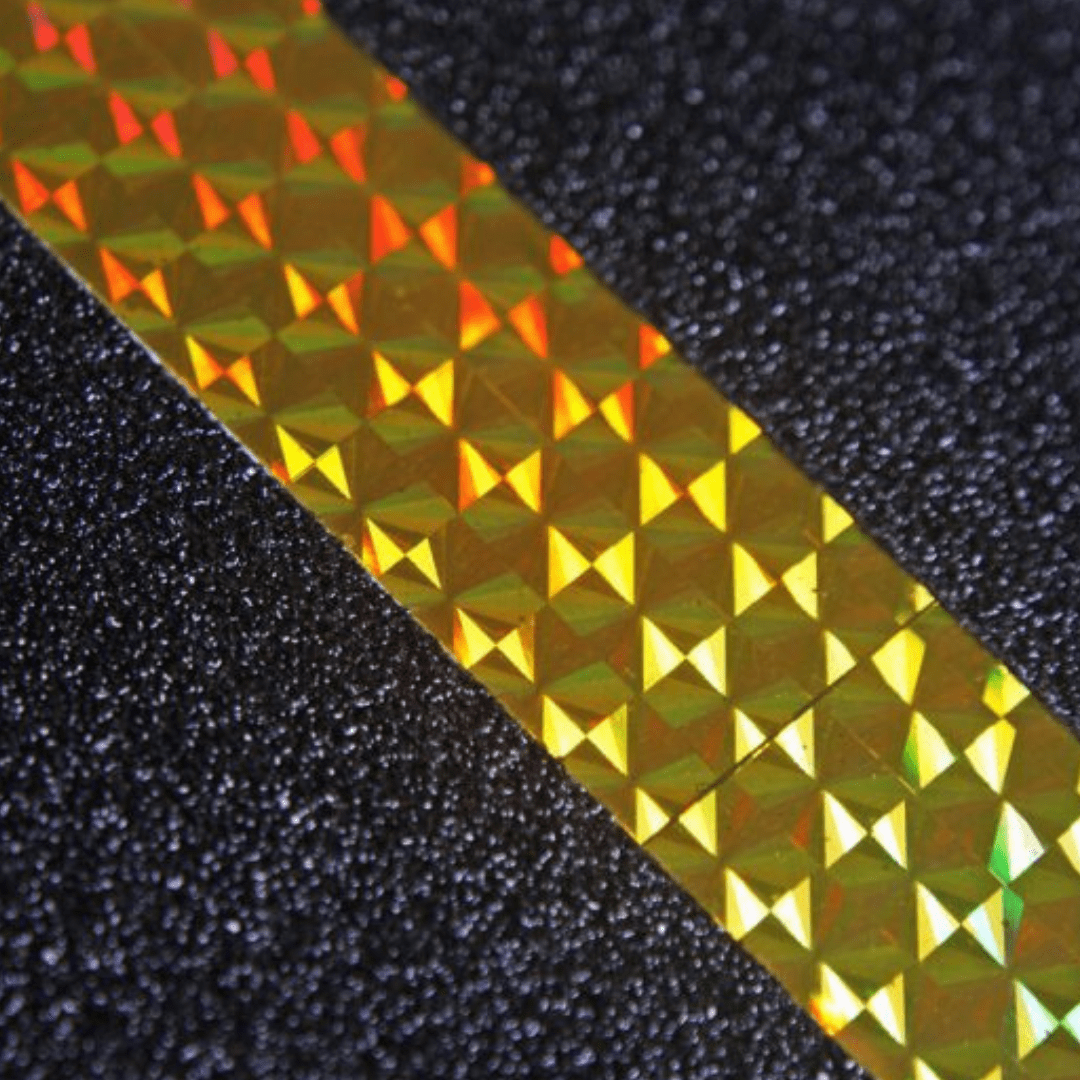 H3412YUA 140mm x 140mm with Yellow Reflective Stripe Tile