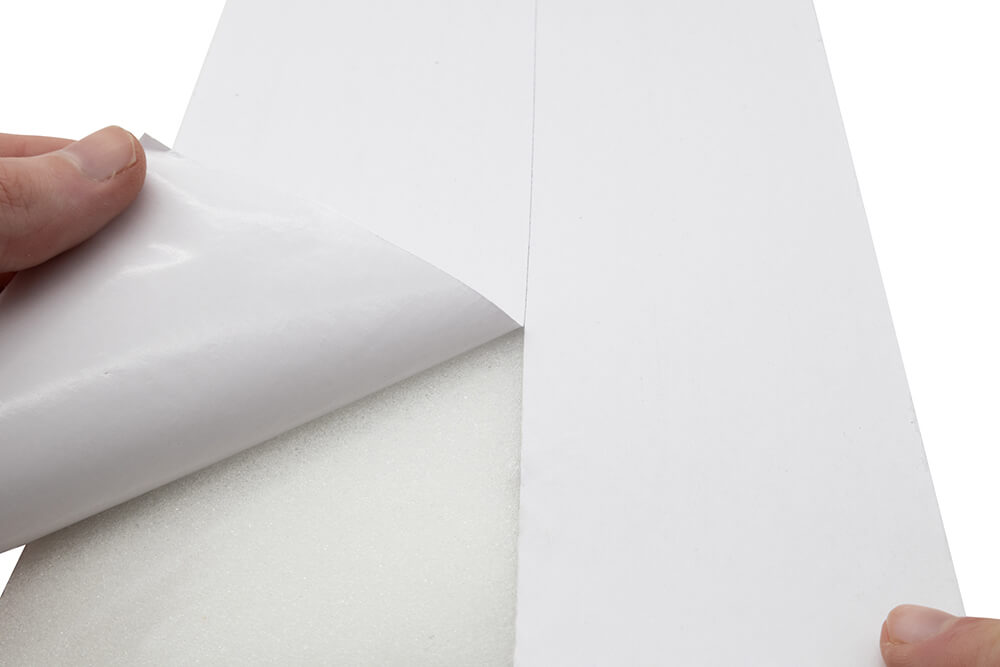 Transparent Non Slip Tape with Back Liner Slit for Easy Peel and Application 2